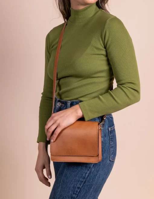 Audrey Mini Cognac Omenanahka<O My Bag Hot