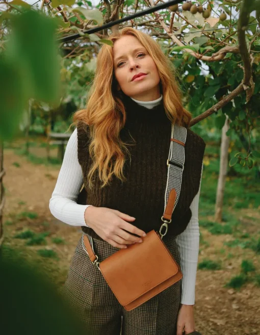 Audrey Mini Cognac Omenanahka<O My Bag Hot