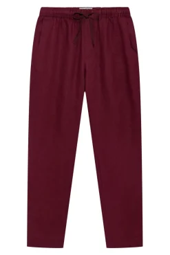 August Linen Trouser Berry<KOMODO Best Sale