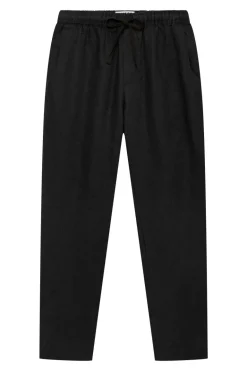 August Linen Trouser Black<KOMODO Fashion