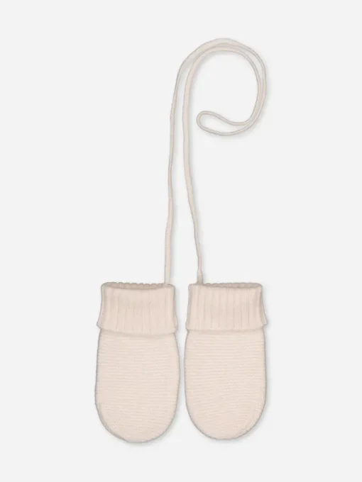 Baby's Cashmere Mittens Ivory<bobbin u0026 tricot Store