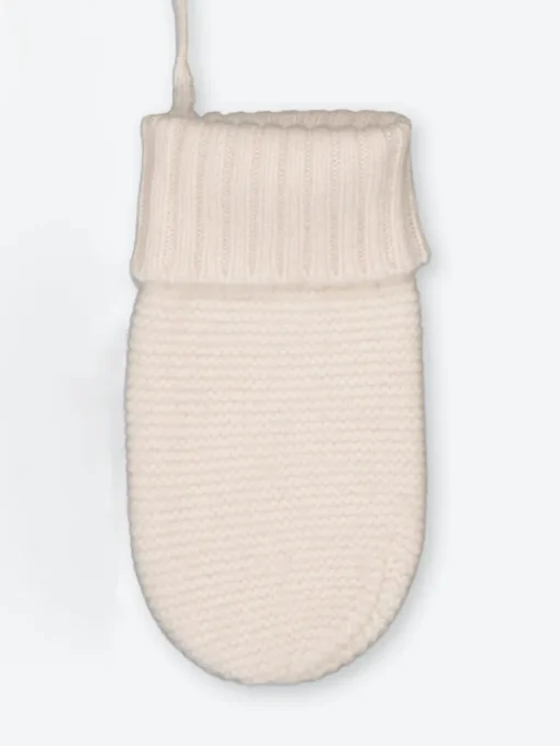 Baby's Cashmere Mittens Ivory<bobbin u0026 tricot Store