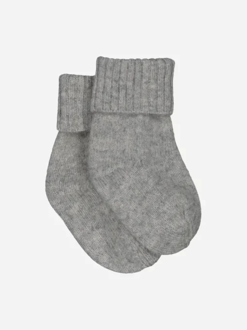 Baby's Cashmere Socks Grey<bobbin u0026 tricot New
