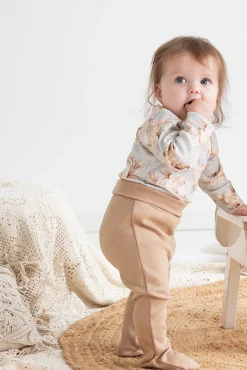 Baby's Half Rompers Beige<Melli EcoDesign Flash Sale