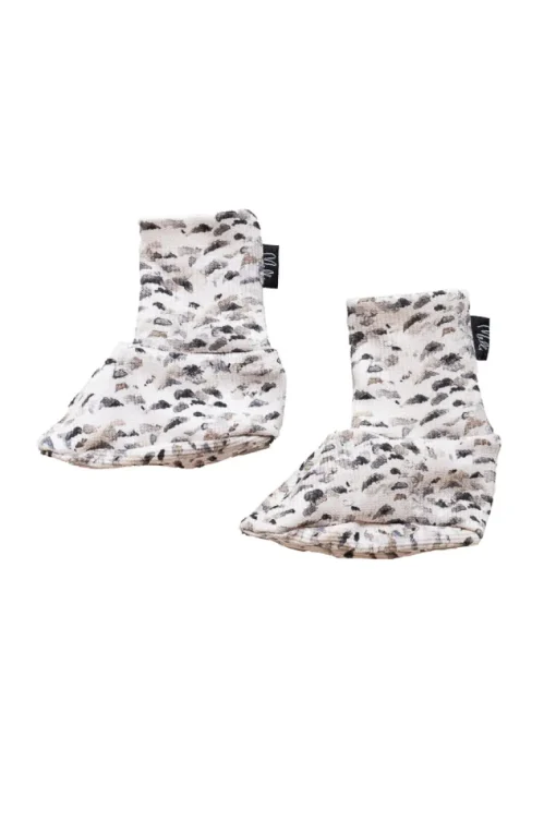Baby's Ribbed Slippers Feathers<Melli EcoDesign Sale