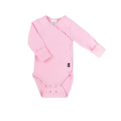 Baby's Ribbed Turn-up Sleeve Body Pink<Melli EcoDesign Cheap