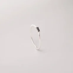 Baguette Sormus Musta<fejn jewelry Cheap