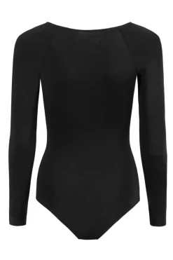Bamboo Wide Neck Black<Saint Body Clearance