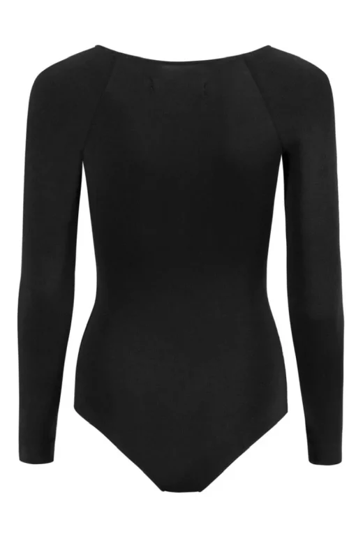 Bamboo Wide Neck Black<Saint Body Clearance