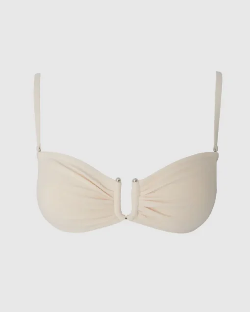 Bandeau Bikini Yläosa Kermanvalkoinen<UNDERSTATEMENT Online