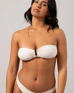 Bandeau Bikini Yläosa Kermanvalkoinen<UNDERSTATEMENT Online