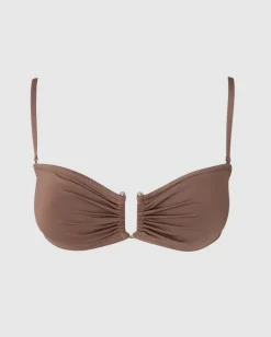 Bandeau Bikini Yläosa Mauve<UNDERSTATEMENT Online