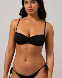 Bandeau Bikini Yläosa Musta<UNDERSTATEMENT Store