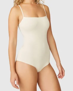 Barbro Rib Body Valkoinen<Swedish Stockings Discount