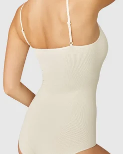 Barbro Rib Body Valkoinen<Swedish Stockings Discount