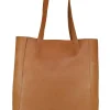 Basic Camel Shoulder Bag<CANUSSA Flash Sale