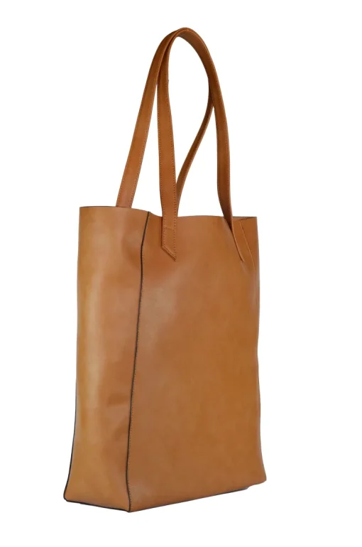 Basic Camel Shoulder Bag<CANUSSA Flash Sale