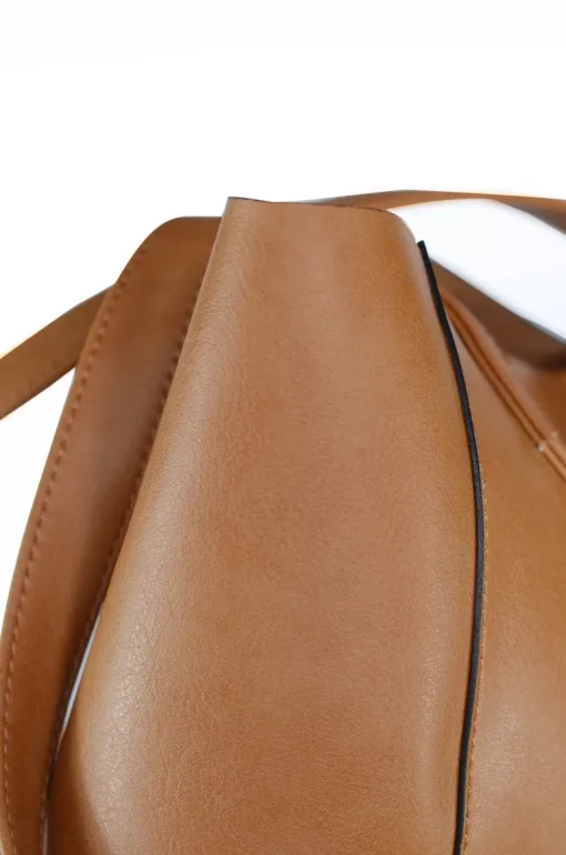 Basic Camel Shoulder Bag<CANUSSA Flash Sale