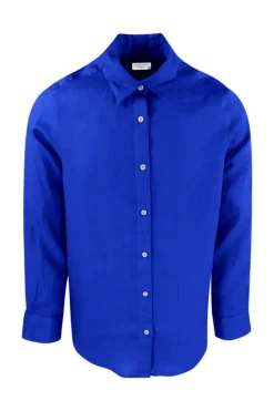 Basic Pellavakauluspaita<Haris Cotton Shop