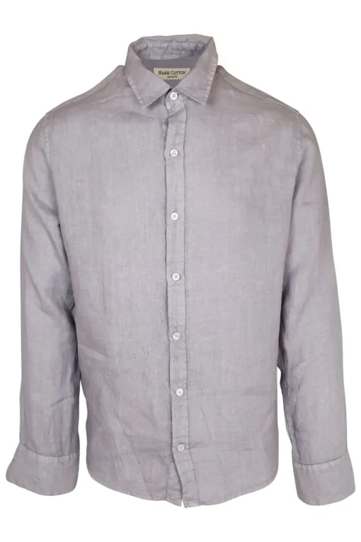 Basic Pellavakauluspaita<Haris Cotton Shop
