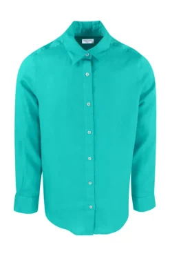 Basic Pellavakauluspaita<Haris Cotton Shop