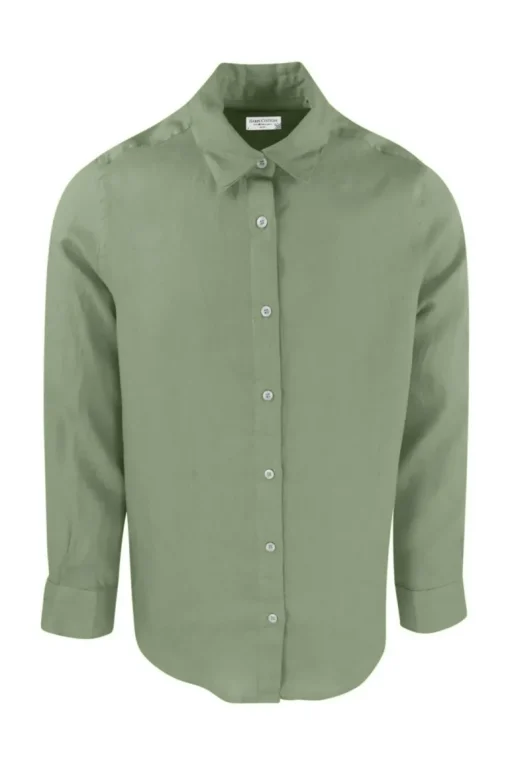 Basic Pellavakauluspaita<Haris Cotton Shop
