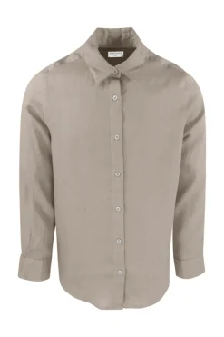Basic Pellavakauluspaita<Haris Cotton Shop