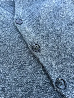 Batsa Wool Cardigan Grey<KOMODO Best Sale