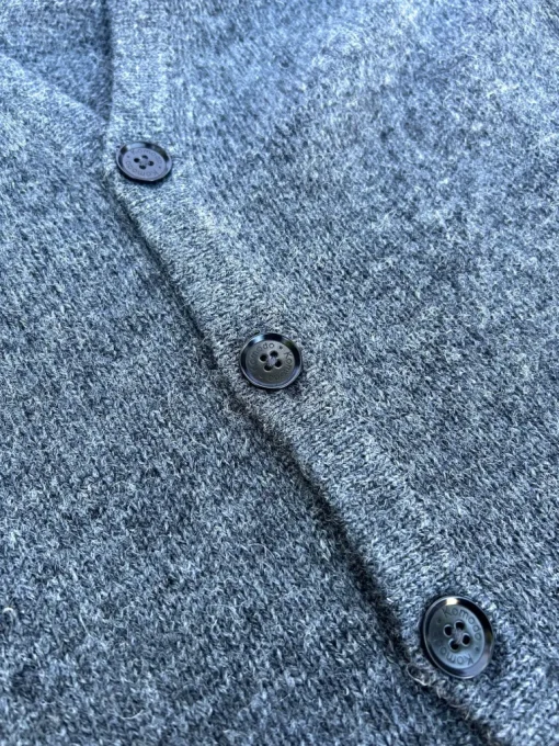 Batsa Wool Cardigan Grey<KOMODO Best Sale