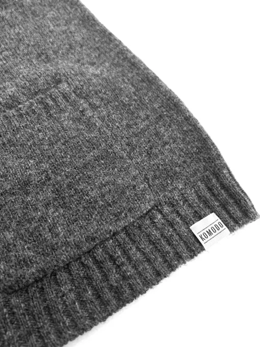 Batsa Wool Cardigan Grey<KOMODO Best Sale