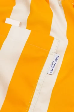 Beach Club Swim Shorts Striped Golden<Trendsplant Discount