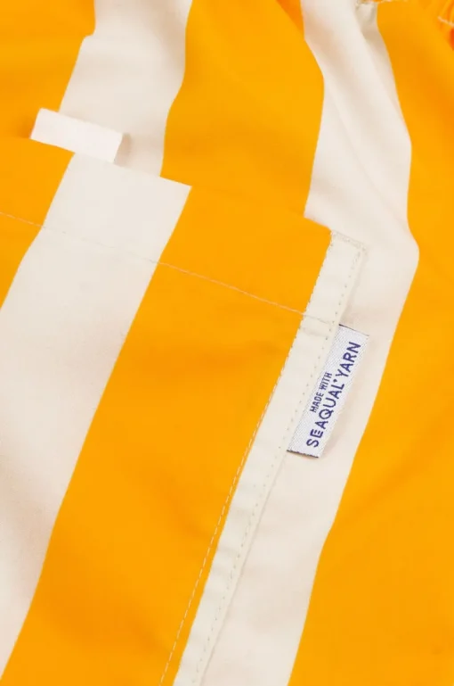 Beach Club Swim Shorts Striped Golden<Trendsplant Discount