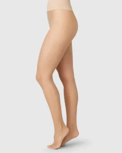Beata Saumattomat Sukkahousut Beige<Swedish Stockings Discount