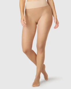 Beata Saumattomat Sukkahousut Beige<Swedish Stockings Discount