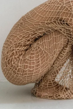 Berdiansk Hämähäkinseitti Mohair Beige Mekko<KM by LANGE Best Sale