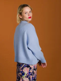 Bess Neulepaita Vaaleansininen<Aarrelabel Fashion