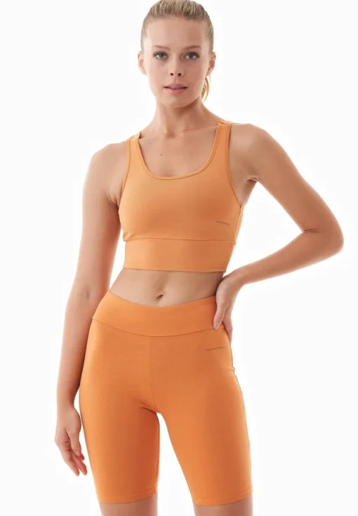 Betsyy Organic Cotton Bralette Apricot Tan<ORGANICATION Hot