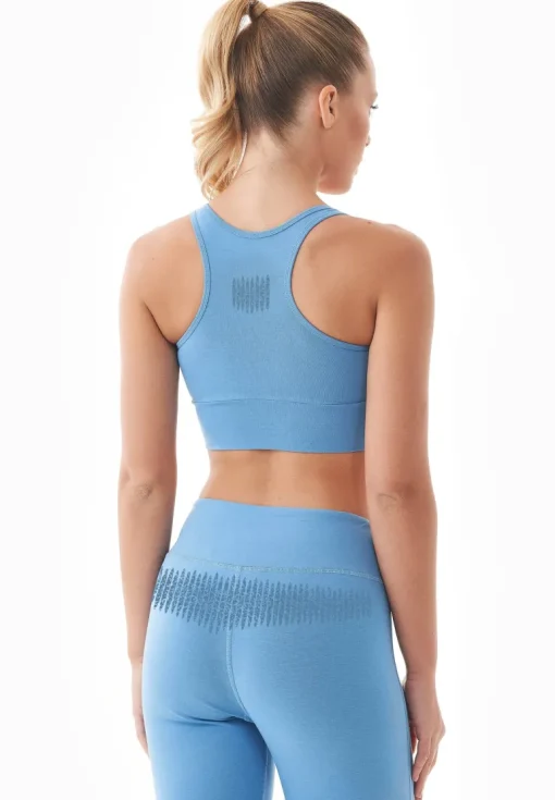 Betsyy Organic Cotton Bralette Blue Fog<ORGANICATION New