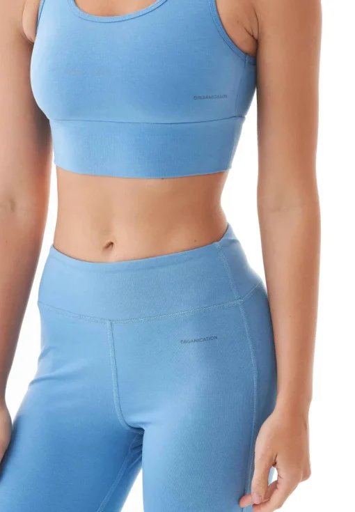 Betsyy Organic Cotton Bralette Blue Fog<ORGANICATION New