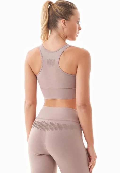 Betsyy Organic Cotton Bralette Mocha<ORGANICATION Best Sale