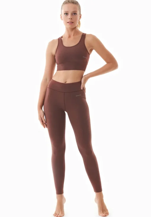 Betsyy Organic Cotton Bralette Coffee Brown<ORGANICATION Cheap