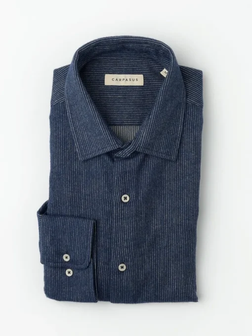 Betula Flannel Shirt Navy<Carpasus Cheap