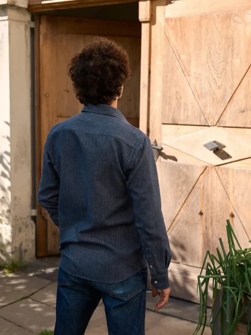 Betula Flannel Shirt Navy<Carpasus Cheap
