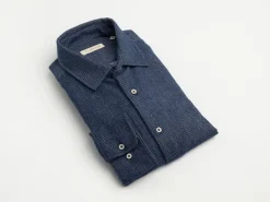 Betula Flannel Shirt Navy<Carpasus Cheap