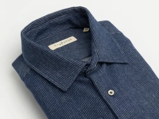 Betula Flannel Shirt Navy<Carpasus Cheap