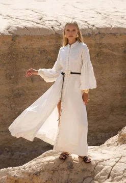 Beyonce Long Dress Antique White<Scarlett Poppies Flash Sale