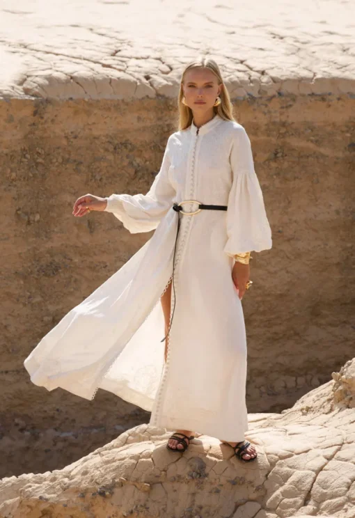 Beyonce Long Dress Antique White<Scarlett Poppies Flash Sale