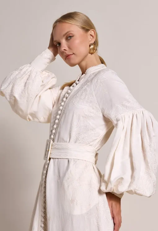 Beyonce Long Dress Antique White<Scarlett Poppies Flash Sale