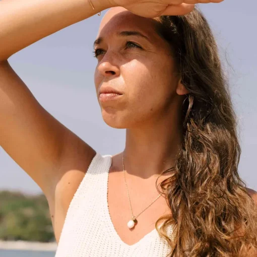 Big Helmikaulakoru<fejn jewelry Discount