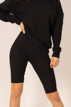 Biker Shorts Black<ANGELL Fashion